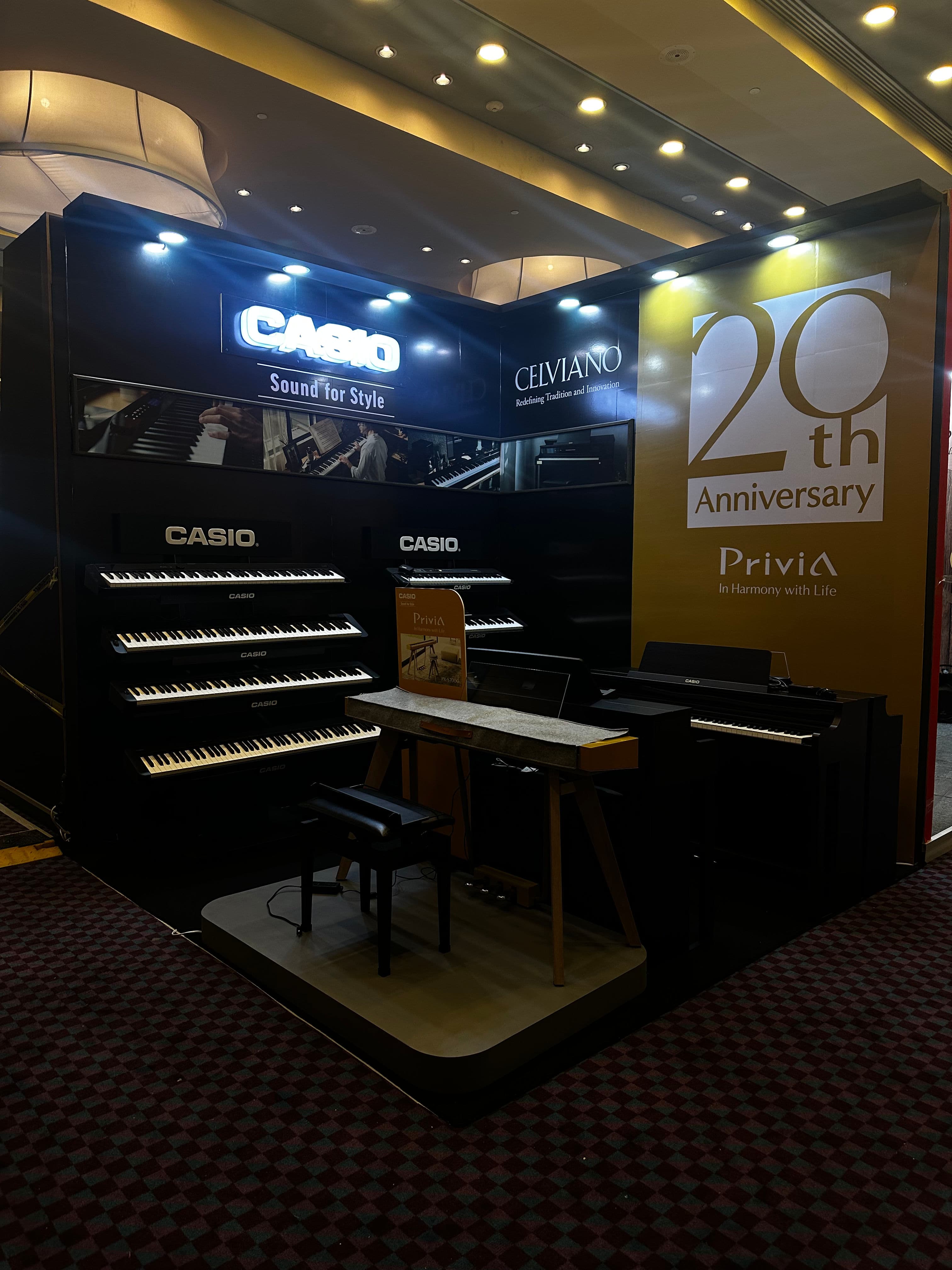 Stand Expo Liverpool - CASIO para Casio