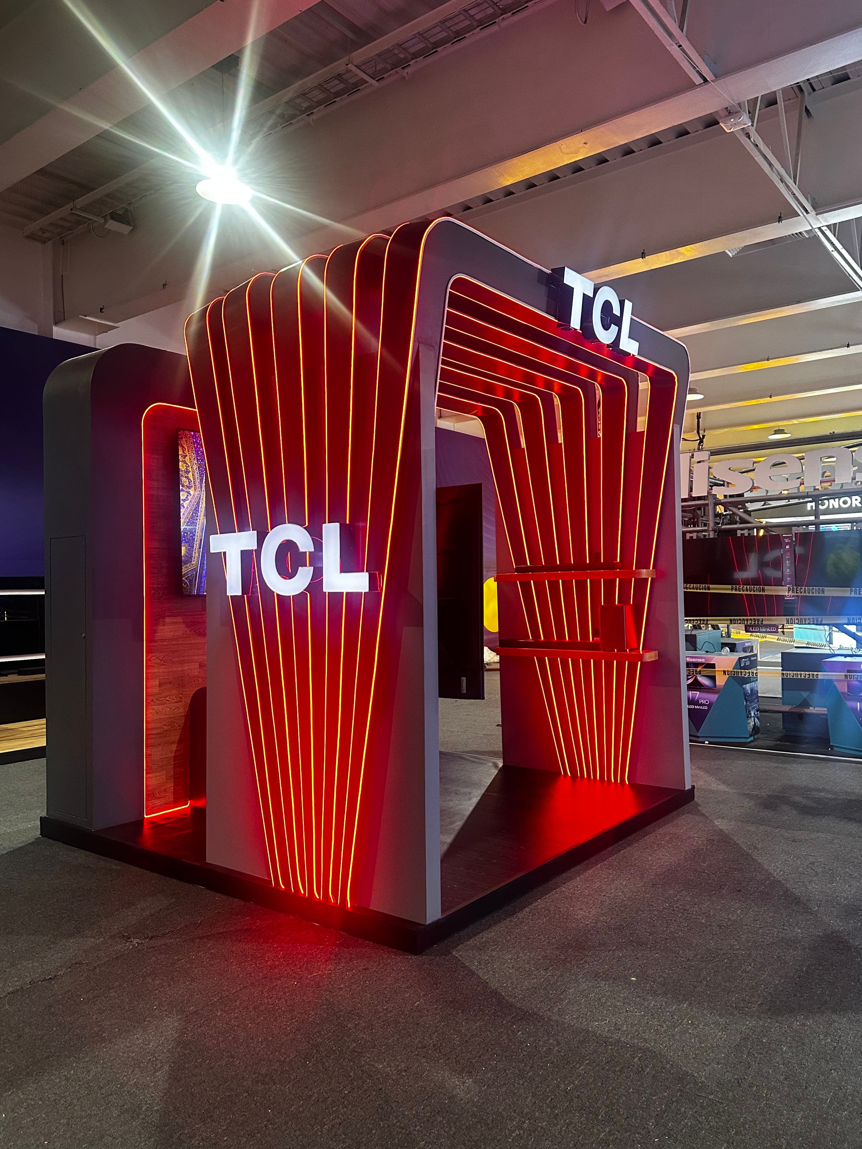 Stand 3x3 Gaming Coppel 2025 - TCL para TCL
